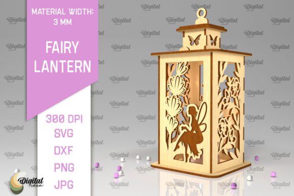 Download Fairy Lantern LaserCut. Fairy Design SVG - Premium Resources