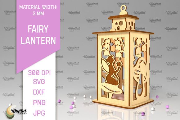 Download Fairy Lantern LaserCut. Fairy Design SVG - Premium Bundle