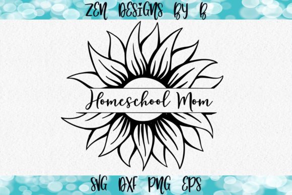 Download Homeschool Mom Sunflower Monogram - Flower monogram Collection