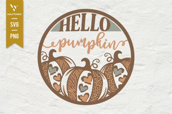Download Hello Pumpkin Season Fall Farm Sign SVG - Hello Collection