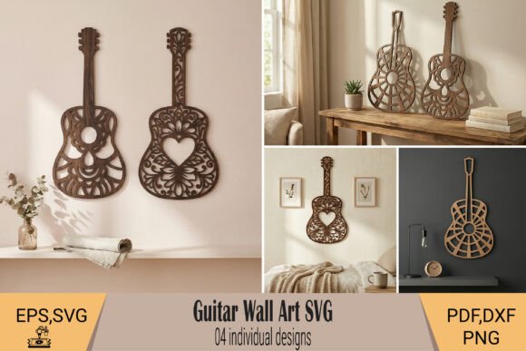 Download Guitar Wall Art Laser Cut - Guitar wall art Collection