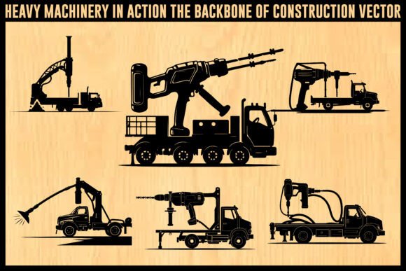 Download Heavy Machinery Vector Bundle - Premium Resources