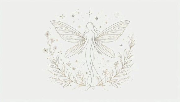 Download A Minimalism Fairy Design with Subtle Fl - Premium Resources