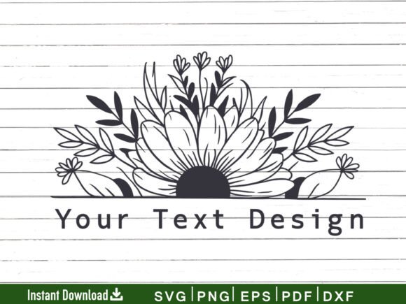 Download Daisy Flower Monogram Svg Flower Svg - Flower monogram Collection